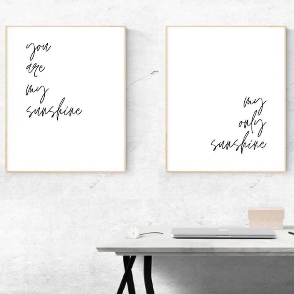 wall art print set